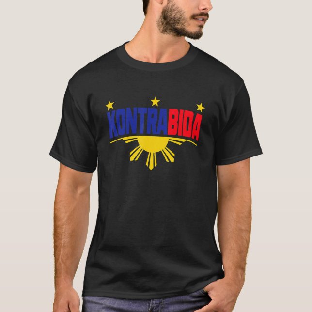 Filipino Kontrabida Is A Pinoy Pinay Philippines T-Shirt (Vorderseite)