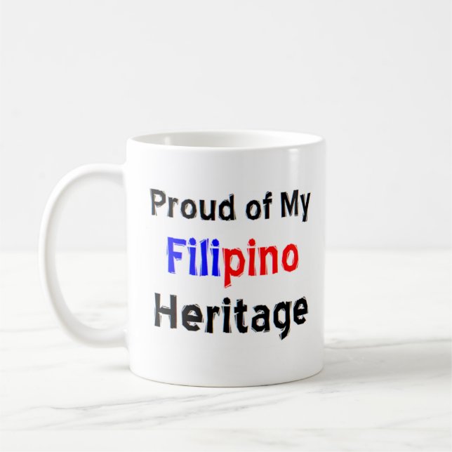 Filipino Kulturkaffee-Tasse Kaffeetasse (Links)