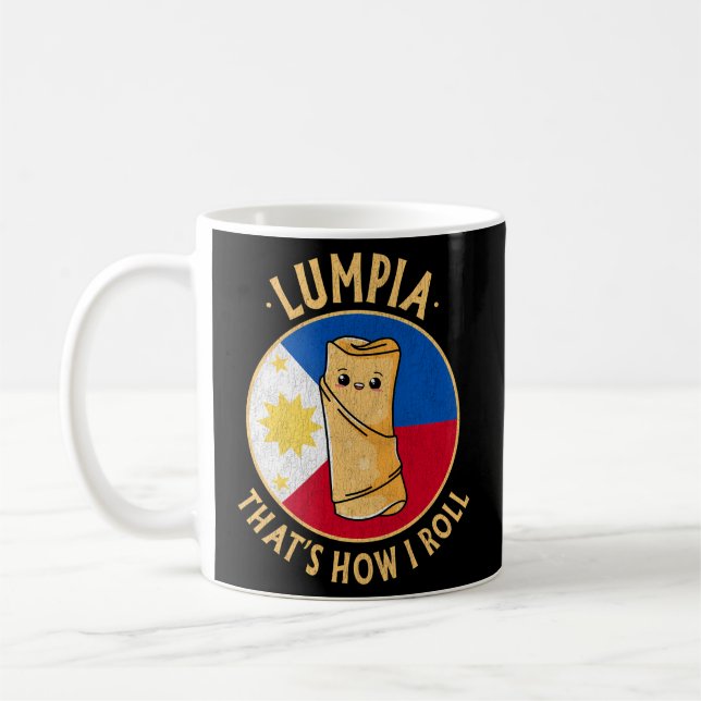 Filipino Lumpia Kawaii Philippines Food Filipino P Kaffeetasse (Links)
