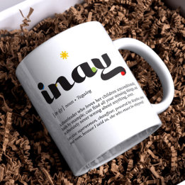 Filipino-Mutter-Tasse — Inay (Tagalog) Kaffeetasse