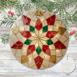Filipino Parol Comfort Weihnachtsandenken Keramik Ornament