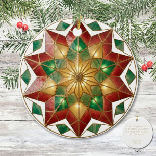 Filipino Parol Weihnachtsgeschenk Keramik Ornament