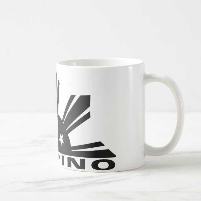 Filipino Pinoy Stolz Kaffeetasse (Rechts)