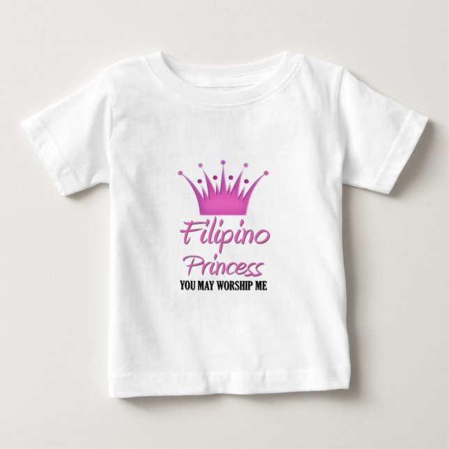 Filipino Princess Baby T-shirt (Vorderseite)