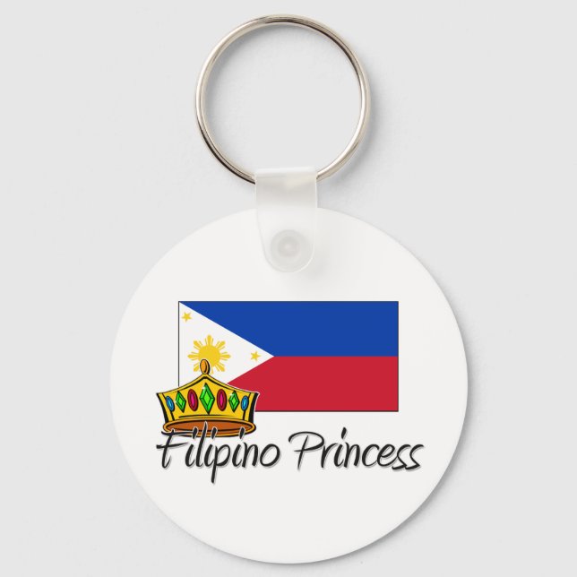 Filipino Princess Schlüsselanhänger (Vorderseite)