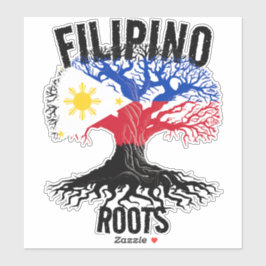 FILIPINO ROOTS AUFKLEBER