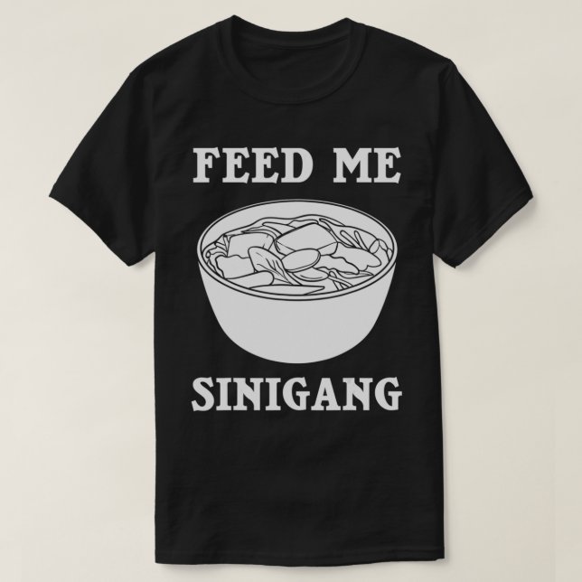 Filipino Sinigang Geschenk Pinoy Suppe Mi T-Shirt (Design vorne)