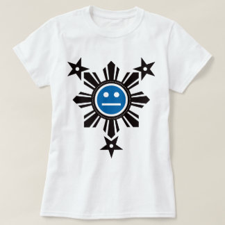 Filipino Sun und Stern-Gesicht - Schwarzes und T-Shirt