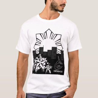 Filipino Sun und Stern-Stadt T-Shirt