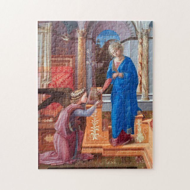 Filippo Lippi, 1440 Puzzle (Vertikal)