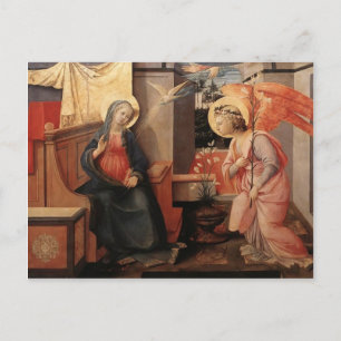 Filippo Lippi - Ankündigung Postkarte
