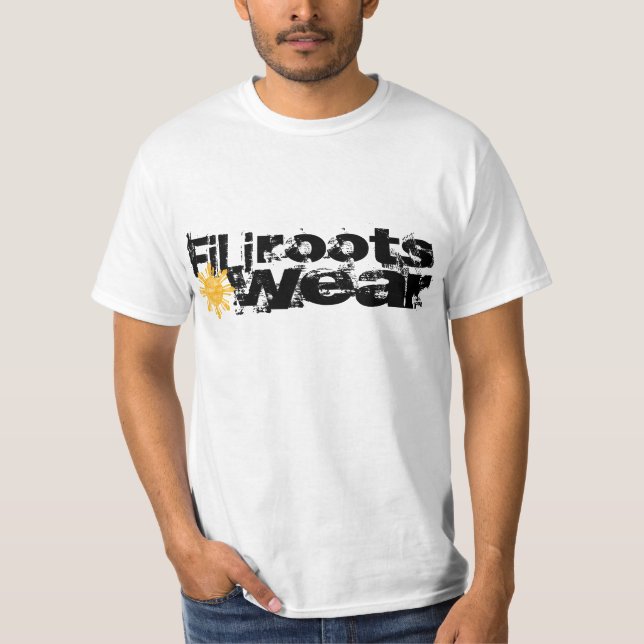 filirootswear b/w T-Shirt (Vorderseite)