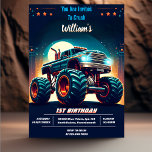 Fill Kids Boy Cars Cool Monster Truck 1. Geburtsta Einladung<br><div class="desc">Machen Sie sich mit unserer "Fill Kids Boy Cars Cool Monster Truck 1. Geburtstagseinladung fertig!" Dieses dynamische Design Set die Bühne für ein spannendes Party mit coolen Pkw und Monsterfahrzeugen. Egal, ob Ihr Kleiner ein Autoenthusiast ist oder Sie eine LKW-bezogene Bash planen, diese Einladung verspricht einen Tag voller Spannung und...</div>