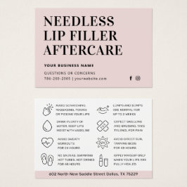 Filler Esthetician Aftercare