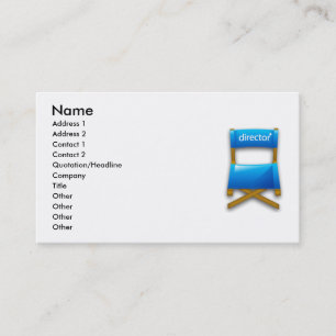 film_017, Name, Adresse 1, Adresse 2, Kontakt ... Visitenkarte