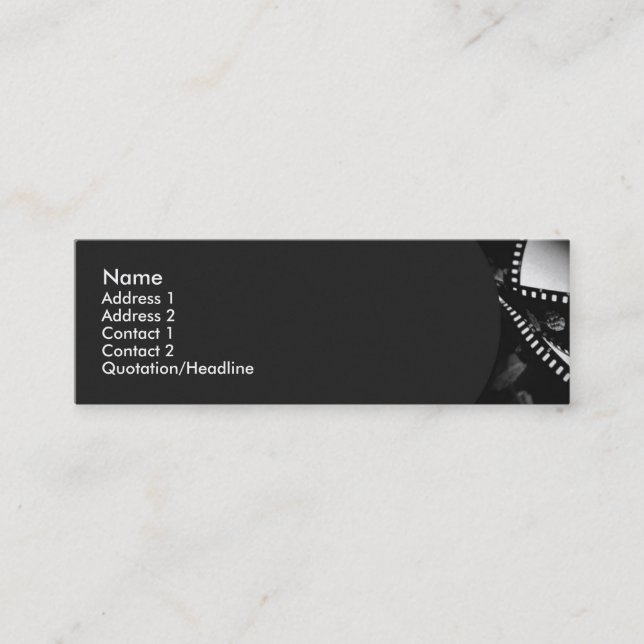 Film #1 Visitenkarte (Vorderseite)