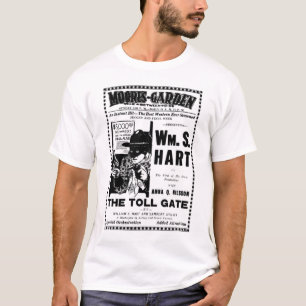Film-Anzeige T - Shirt 1920 Williams S. Hart