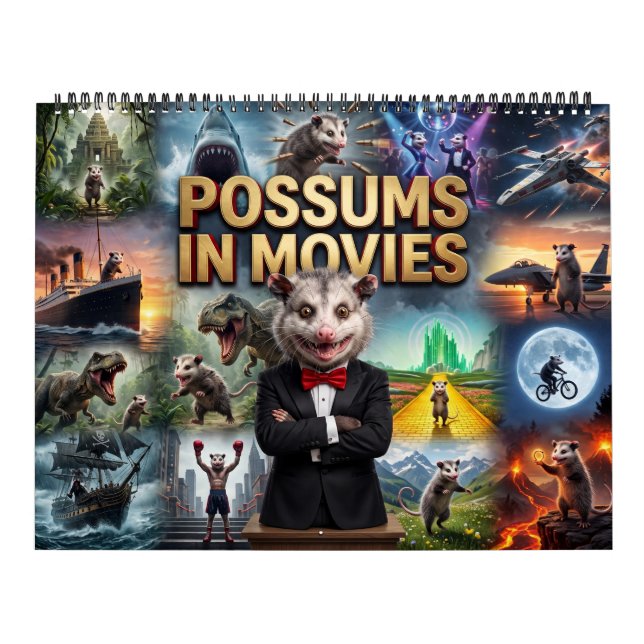 Film-Beuteltiere 2027 Kalender (Titelbild)