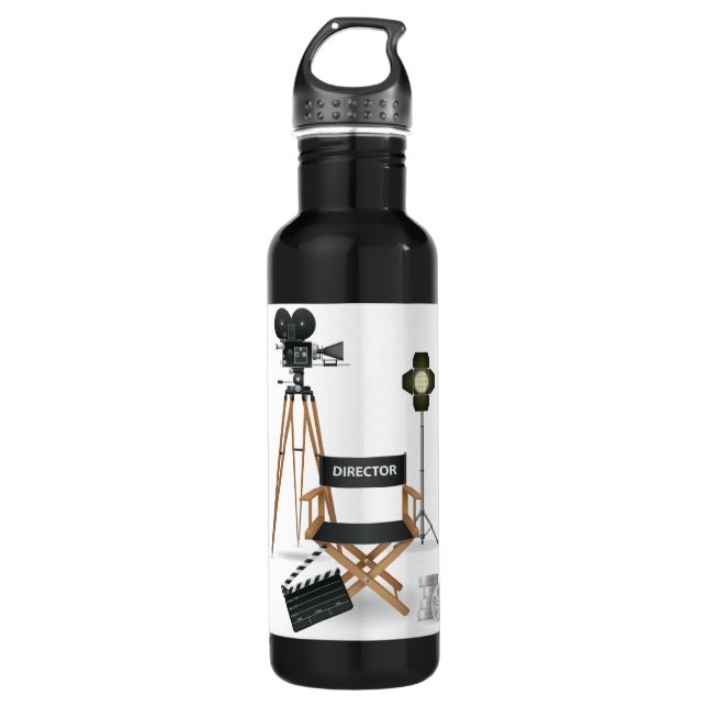 Film-Direktor Set Trinkflasche (Vorderseite)