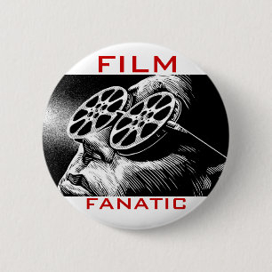 Film-Fanatiker-Knopf Button