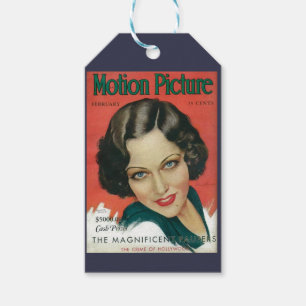 Film Februar 1931 Gloria Swanson Cover Geschenkanhänger