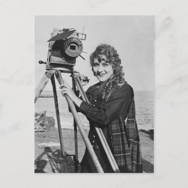 Film Film Star, Mary Pickford Vintag Postkarte (Vorderseite)