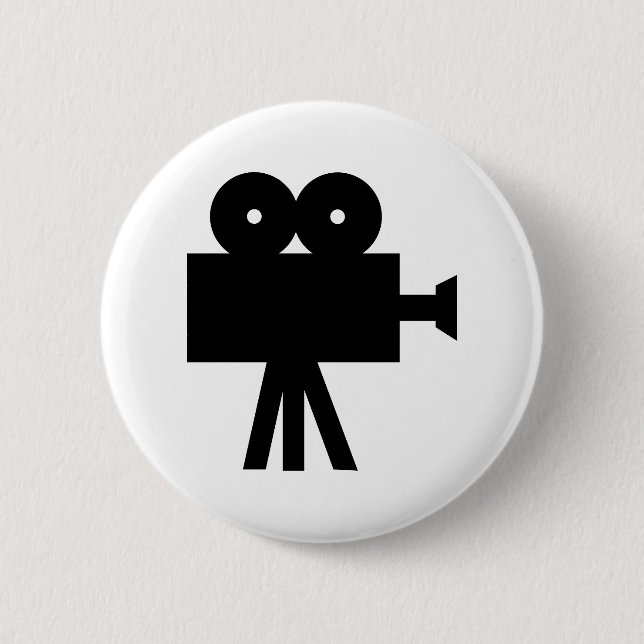 Film-Filmtechnik-Kamera Hollywood Button (Vorderseite)
