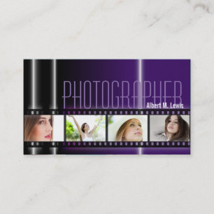 Film-Foto-Geschäfts-Karte der Fotografie-35mm lil Visitenkarte