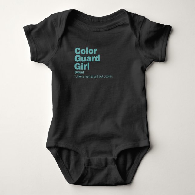 Film Girl - Color Guard Baby Strampler (Vorderseite)