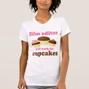 Film-Herausgeber-(lustiges) Geschenk T-Shirt