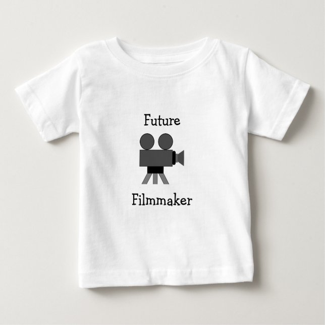Film-Kamera Baby T-shirt (Vorderseite)