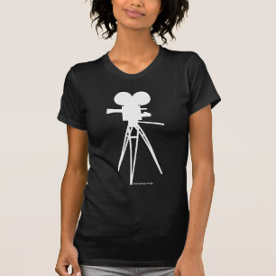 Film-Kamera-Silhouette-Shirt T-Shirt