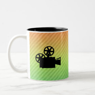 Film-Kamera Zweifarbige Tasse