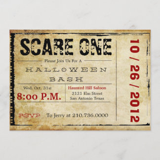 Film-Karten-Halloween-Einladung Einladung