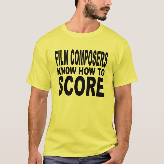 Film-Komponisten können zählen T-Shirt (Vorderseite)