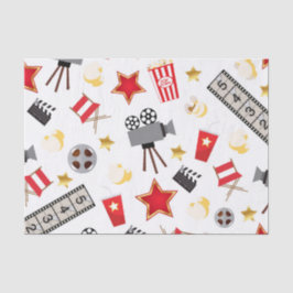 Film-Liebhaber-Muster Seidenpapier