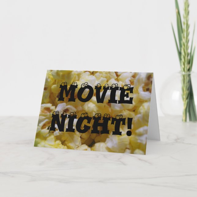Film-Nacht! Einladung (Vorderseite)