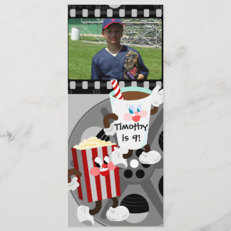 Film-Nachtgeburtstags-Einladung Einladung