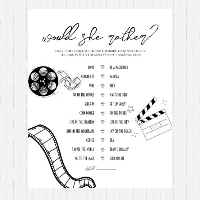 Film Noir - Brautparty - Würde sie eher spielen (Von Creator hochgeladen)