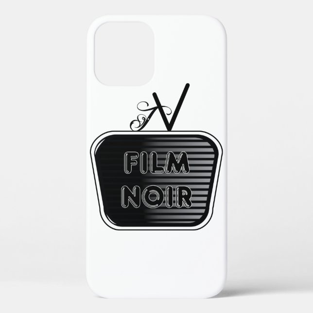 Film Noir Case-Mate iPhone Hülle (Rückseite)