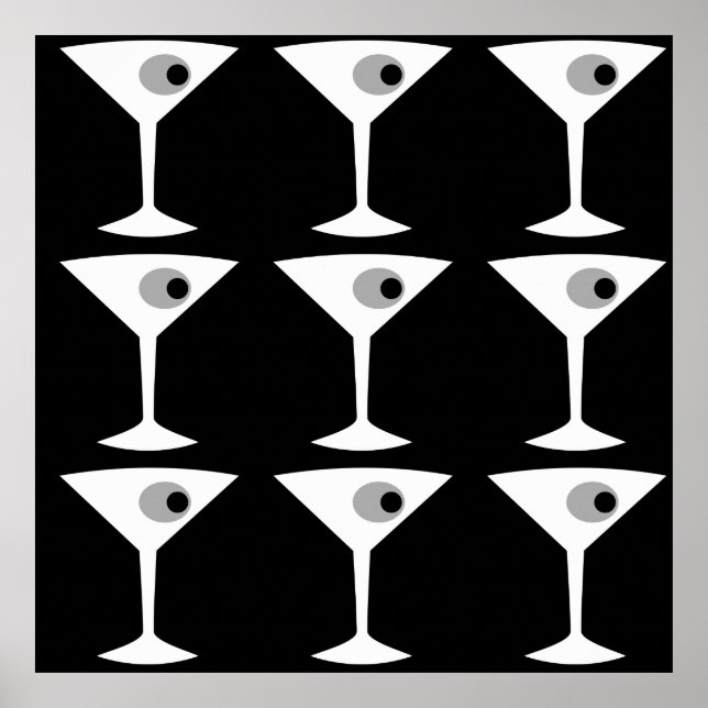 Film Noir Ein weiteres Martini-Poster Poster (Vorne)