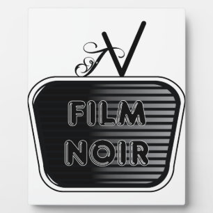 Film Noir Fotoplatte