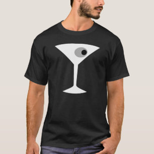 Film Noir Martini T - Shirt
