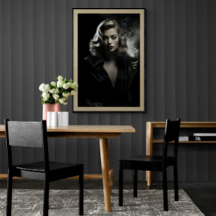 Film Noir Style Poster