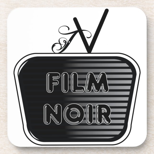 Film Noir Untersetzer (Vorderseite)
