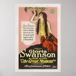 Film-Plakat Gloria Swansons Jesse Lasky Poster