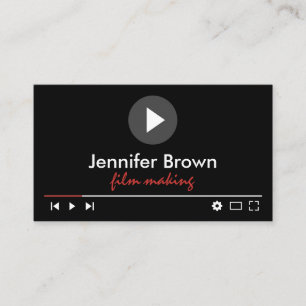 Film Production Editor Jugend Video Director Visitenkarte