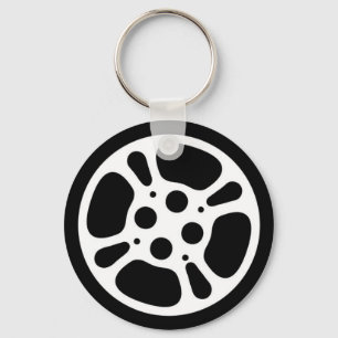 Film Reel / Movie Reel Keychain Schlüsselanhänger