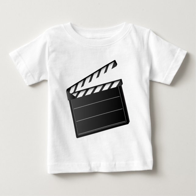 Film-Scharnierventil Baby T-shirt (Vorderseite)