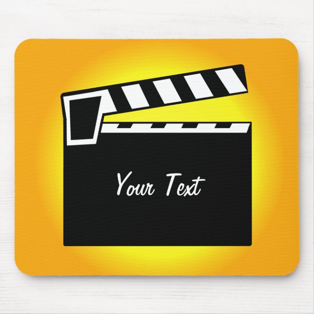 Film-Schiefer Clapperboard Brett Mousepad (Vorne)